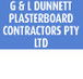G  L Dunnett Plasterboard Contractors Pty Ltd - Builders NSW